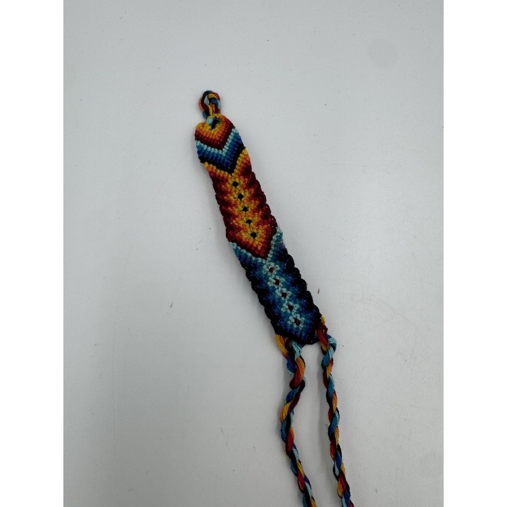 Sunset Tide Arrow Friendship Bracelet‎ | Woven Embroidery Floss Jewelry